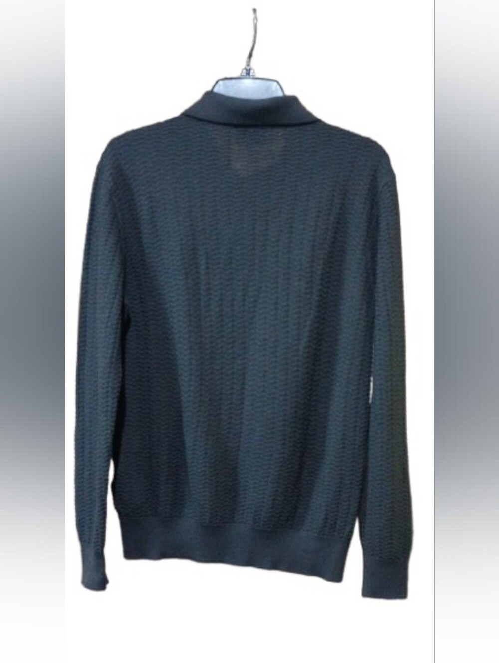 Emporio Armani Virgin Wool Half‑Zip Sweater - Picture 2 of 8